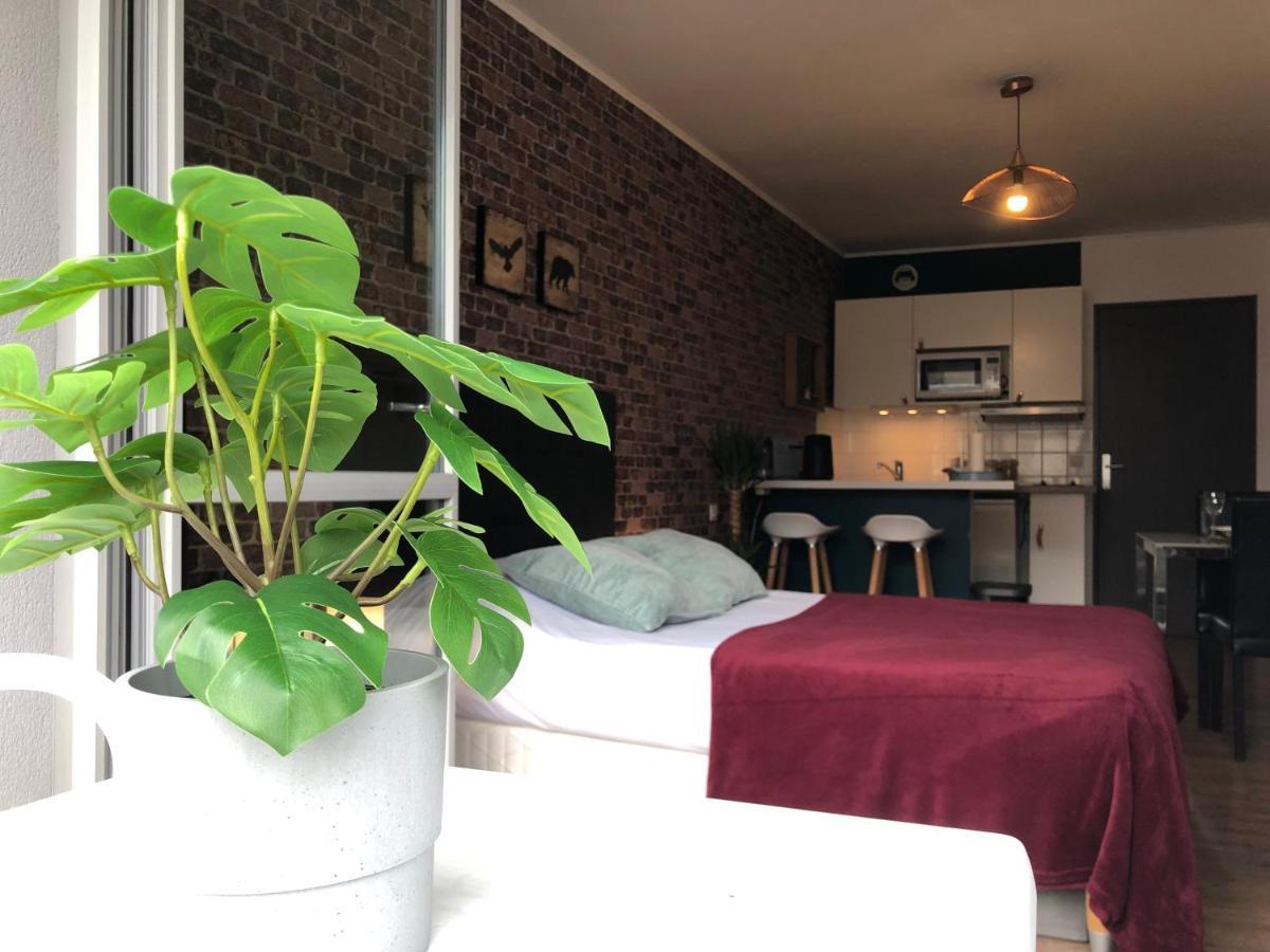 Studio Avec Balcon & Parking Gratuit - Tours Gare Dış mekan fotoğraf