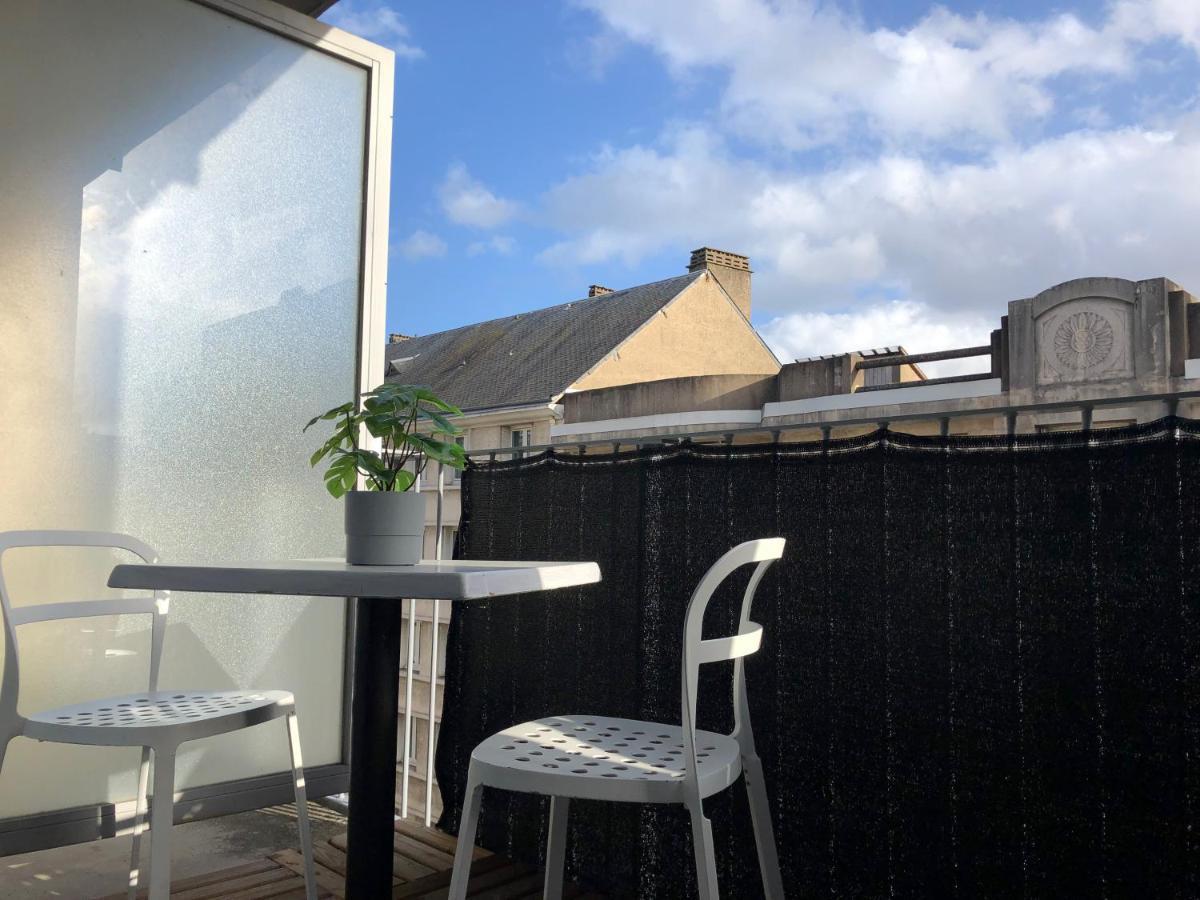 Studio Avec Balcon & Parking Gratuit - Tours Gare Dış mekan fotoğraf