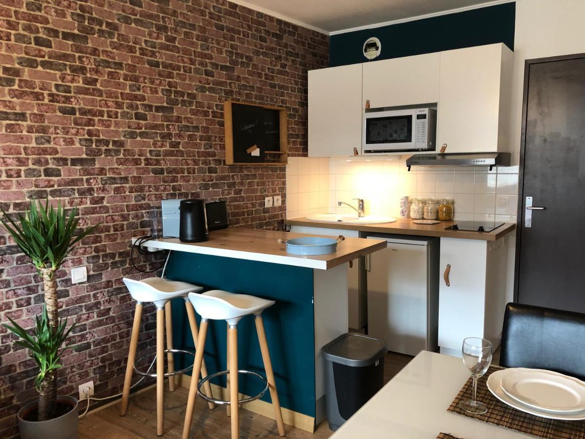 Studio Avec Balcon & Parking Gratuit - Tours Gare Dış mekan fotoğraf